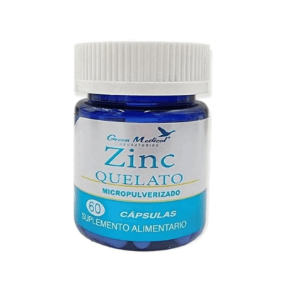 ZINC QUELATO 60 CAPS GREEN MEDICAL1