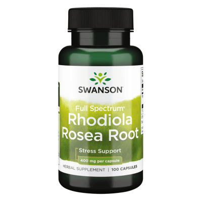 RHODIOLA ROSEA 400MG 100CAPS SWANSON1