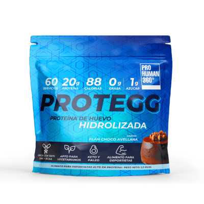 PROTEGG PROTEINA DE HUEVO HIDROLIZADA 60 SERV 1.5KG