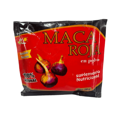 MACA ROJA 250 GR SOL NATUR