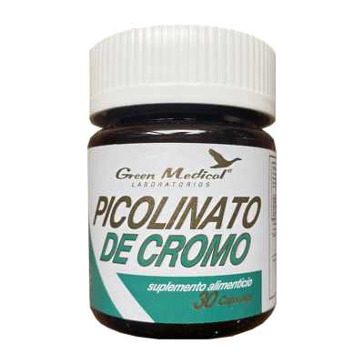 PICOLINATO DE CROMO 30CAPS GREEN MEDICAL