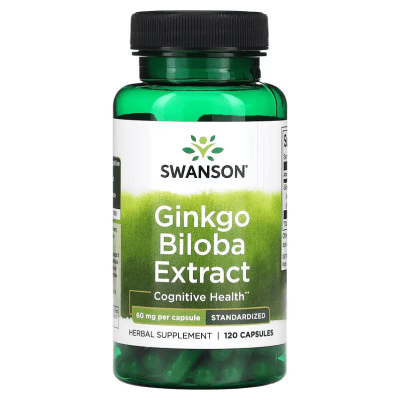 GINKGO BILOBA EXTRACT 60 MG 120 CAPS SWANSON1