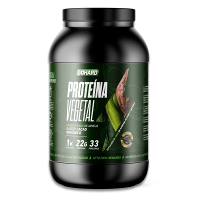 PROTEINA VEGETAL CONCENTRADA DE ARVEJA 1KG GO HARD