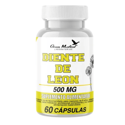 DIENTE DE LEON 500MG 60 CAPS GREEN MEDICAL1