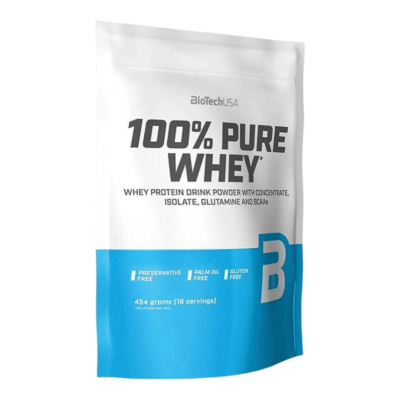 100% PURE WHEY NATURAL 454 G BIOTECH USA1