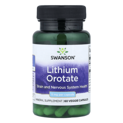 LITIO OROTATO 5 MG 60 CAPS SWANSON1