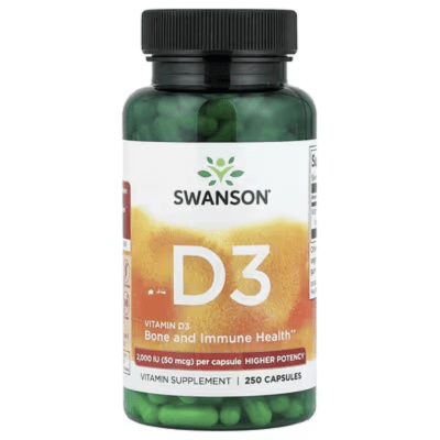 VITAMINA D3 2000 UI 250 CAPS SWANSON1