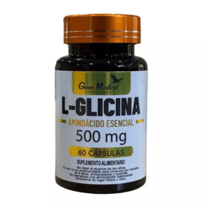L-GLICINA 60 CAPS 500MG GREEN MEDICAL1