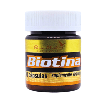 BIOTINA 150 MCG 30 CAPS GREEN MEDICAL1