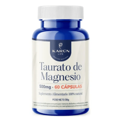 TAURATO DE MAGNESIO 500MG 60 CAPSULAS KARUN1