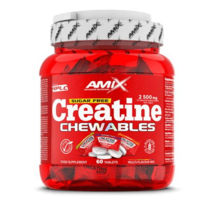 CREATINA MASTICABLE  VEGANA 2500MG 60 TABS AMIX1