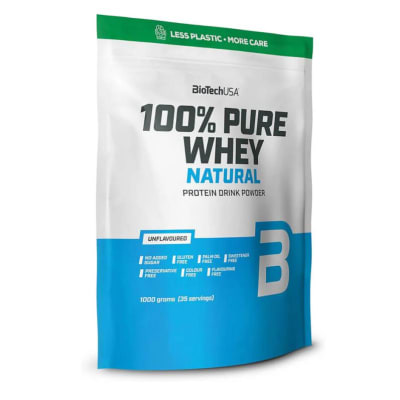 100% PURE WHEY NATURAL 1KG BIOTECH USA1