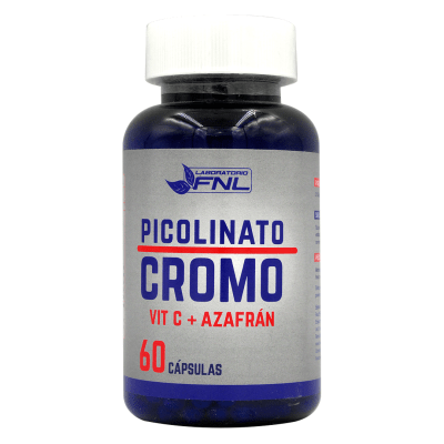 PICOLINATO DE CROMO + VIT C + AZAFRÁN 60CAPS FNL