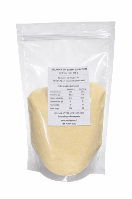 GELATINA SIN SABOR 500 GR NUTRAPUNTO