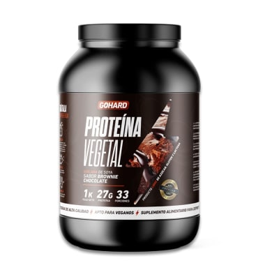 PROTEINA VEGETAL AISLADA DE SOYA 1KG GO HARD