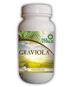 GRAVIOLA 90CAPS 350MG AURA VITALIS