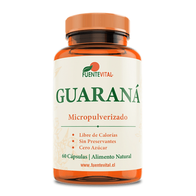 GUARANÁ 450MG 60CAPS FUENTE VITAL1