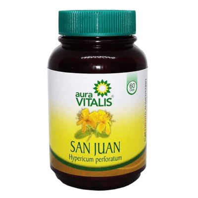 SAN JUAN HYPERICUM PERFORATUM 60 CAPS AURA VITALIS1