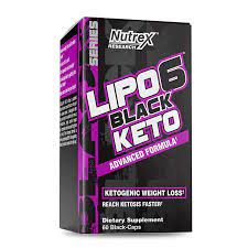 lipo 6 black keto 60caps