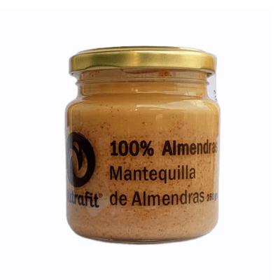 MANTEQUILLA DE ALMENDRA 250GR NUTRAFIT