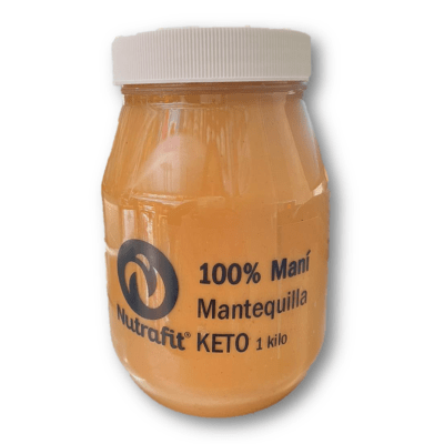 MANTEQUILLA DE MANÍ 1 KG NUTRAFIT