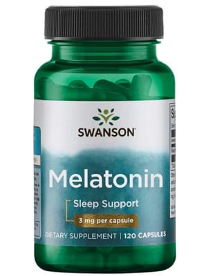 MELATONINA 3MG 120CAPS SWANSON