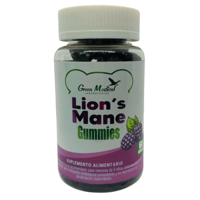 MELENA DE LEON 60 GOMITAS GREEN MEDICAL1