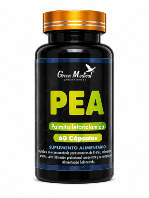 PEA PALMITOILETANOLAMIDA 60 CAPS GREEN MEDICAL1