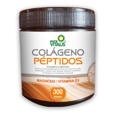 COLÁGENO PEPTIDOS 300 GR AURA VITALIS