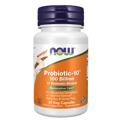 PROBIOTIC-10 100 BILLONES 30CAPS NOW1