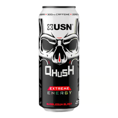 QHUSH EXTREME ENERGY PRE WORKOUT 500ML