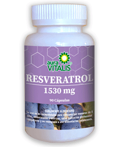 RESVERATROL 1530MG 90CAPS AURA VITALIS1