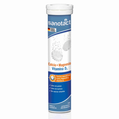 CALCIO + MAGNESIO + VITAMINA D3 15TABS SANOTACT