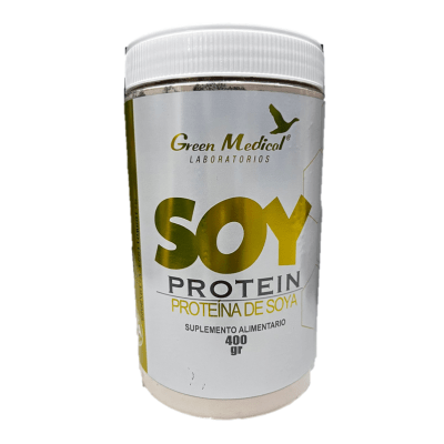 PROTEINA DE SOYA SIN SABOR GREEN MEDICAL 400GR1
