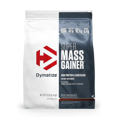 SUPER MASS GAINER 12LB DYMATIZE