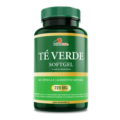 TÉ VERDE 700MG 60CAPS FUENTE VITAL