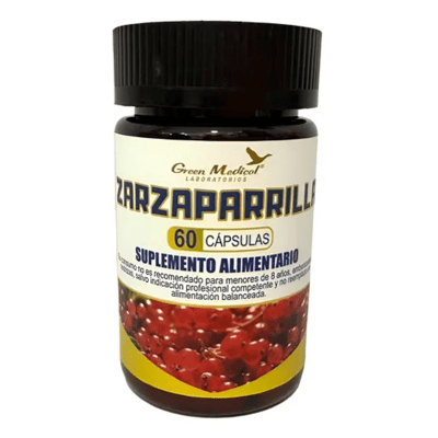 ZARZAPARRILLA 500MG 60CAPS GREEN MEDICAL1