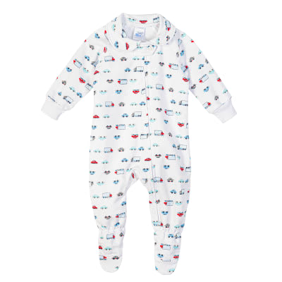 PIJAMA AFRANELADO 1/PZA. CAMIONES