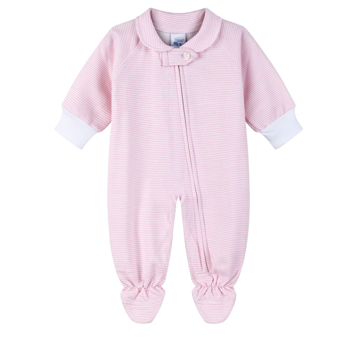 PIJAMA AFRANELADO 1/PZA. NIÑA LINEAS ROSADAS1