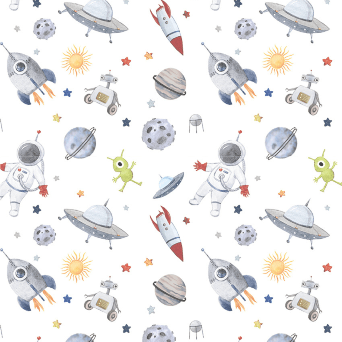 PIJAMA CORTO NIÑO ASTRONAUTAS1