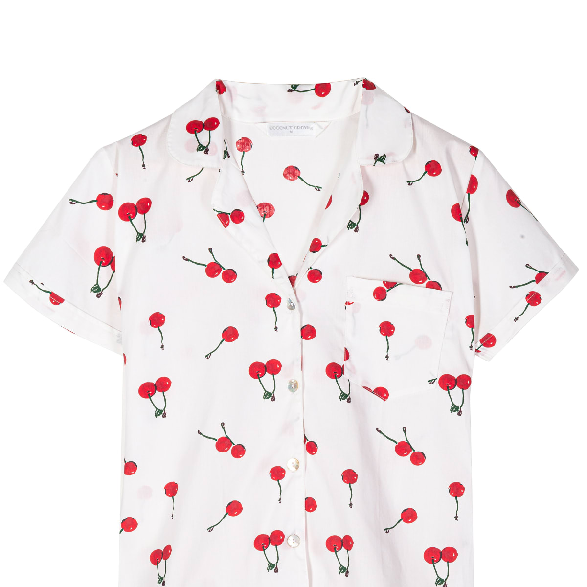 PIJAMA CORTO MUJER CEREZAS2