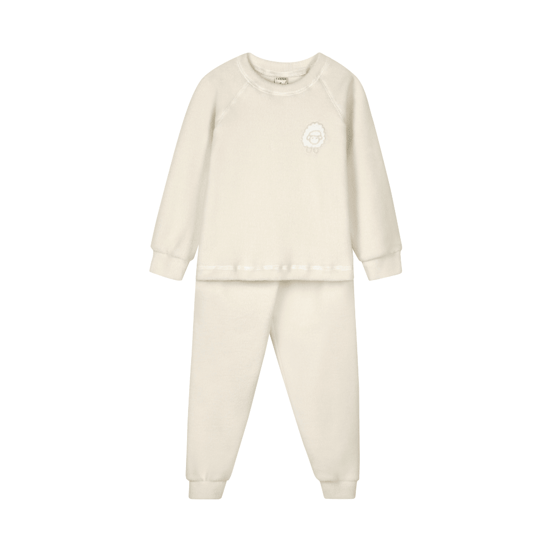 PIJAMA CORDERITO BLANCO1