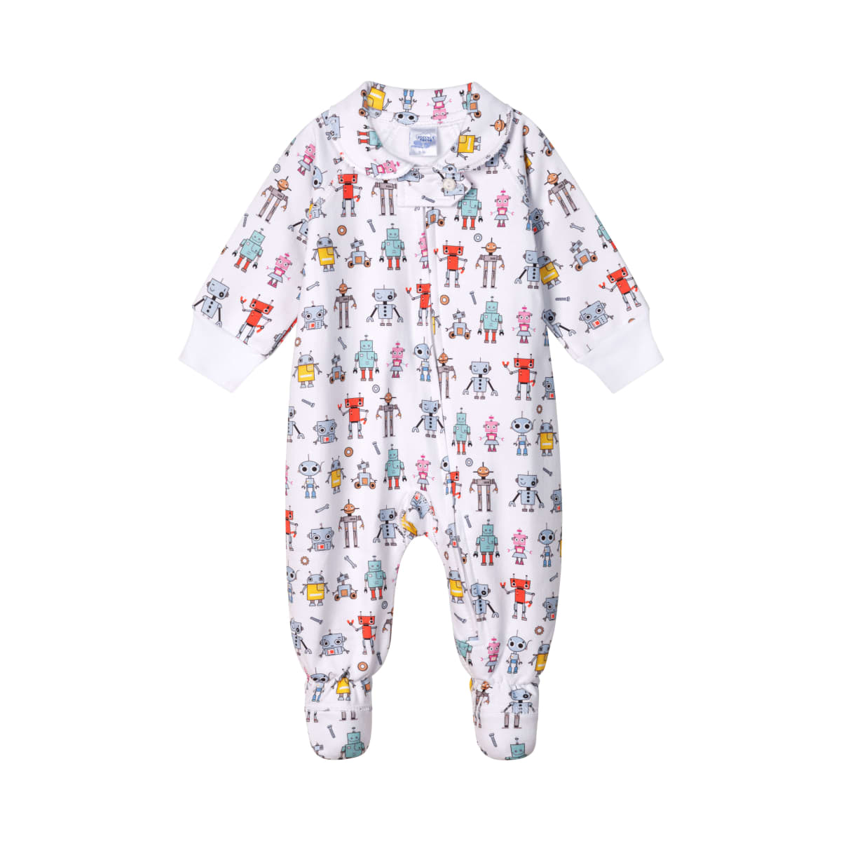 PIJAMA AFRANELADO 1/PZA. ROBOTS1