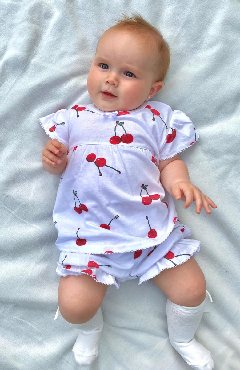 PIJAMA CORTO LAURA INGALS CEREZAS2