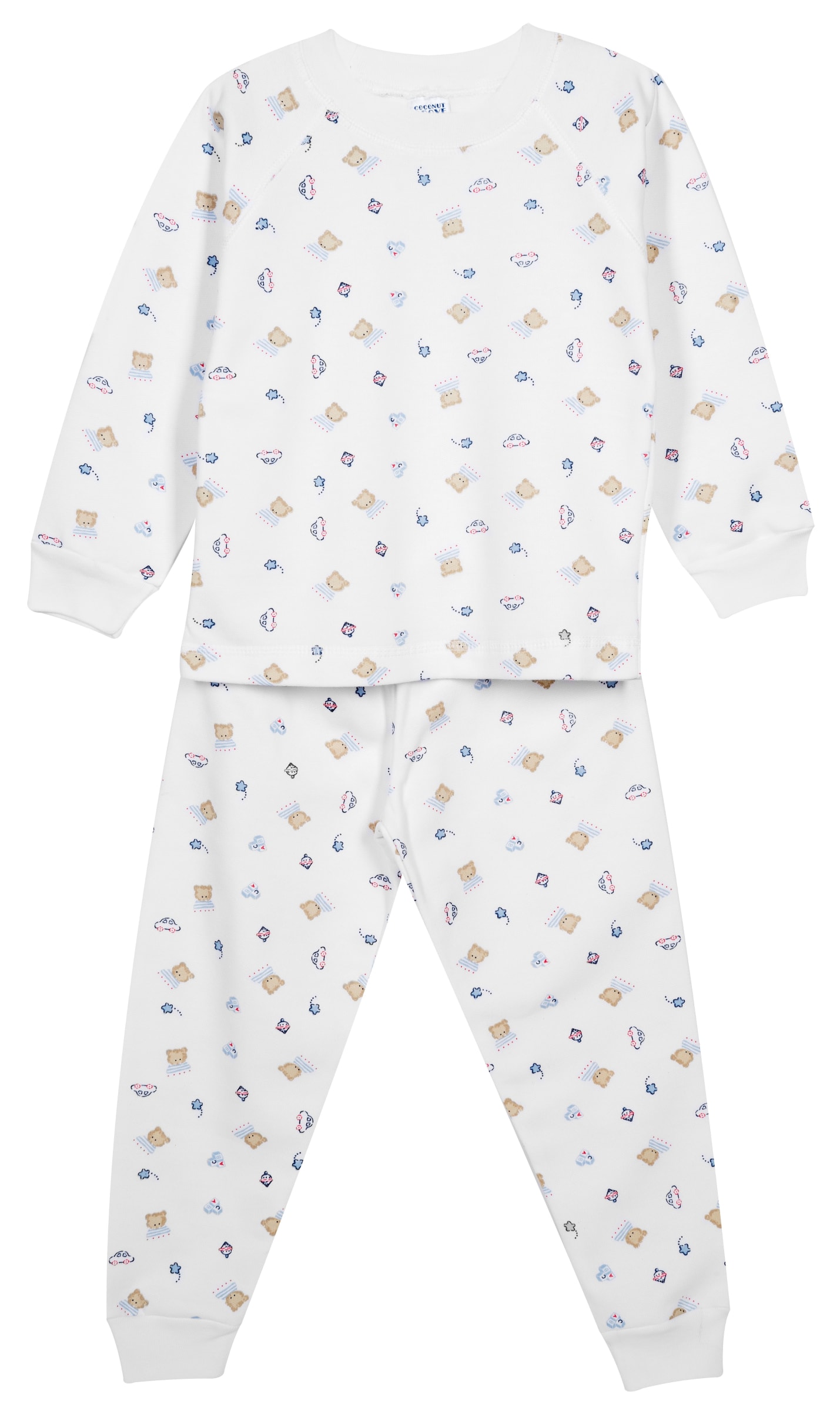 PIJAMA AFRANELADO OSITO ABC
