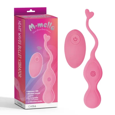 Heart Waves Bullet Vibrator-Pink1