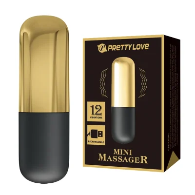 Mini Massager Gold1