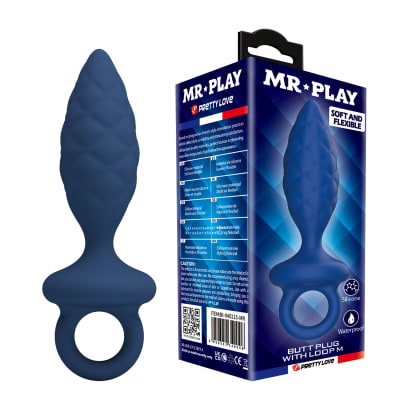 BUTT PLUG WITH LOOP M1