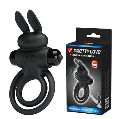 VIBRANT PENIS RING III BUNNY1