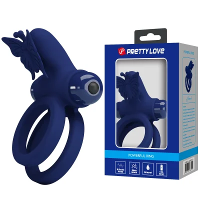 VIBRANT PENIS RING BLUE1